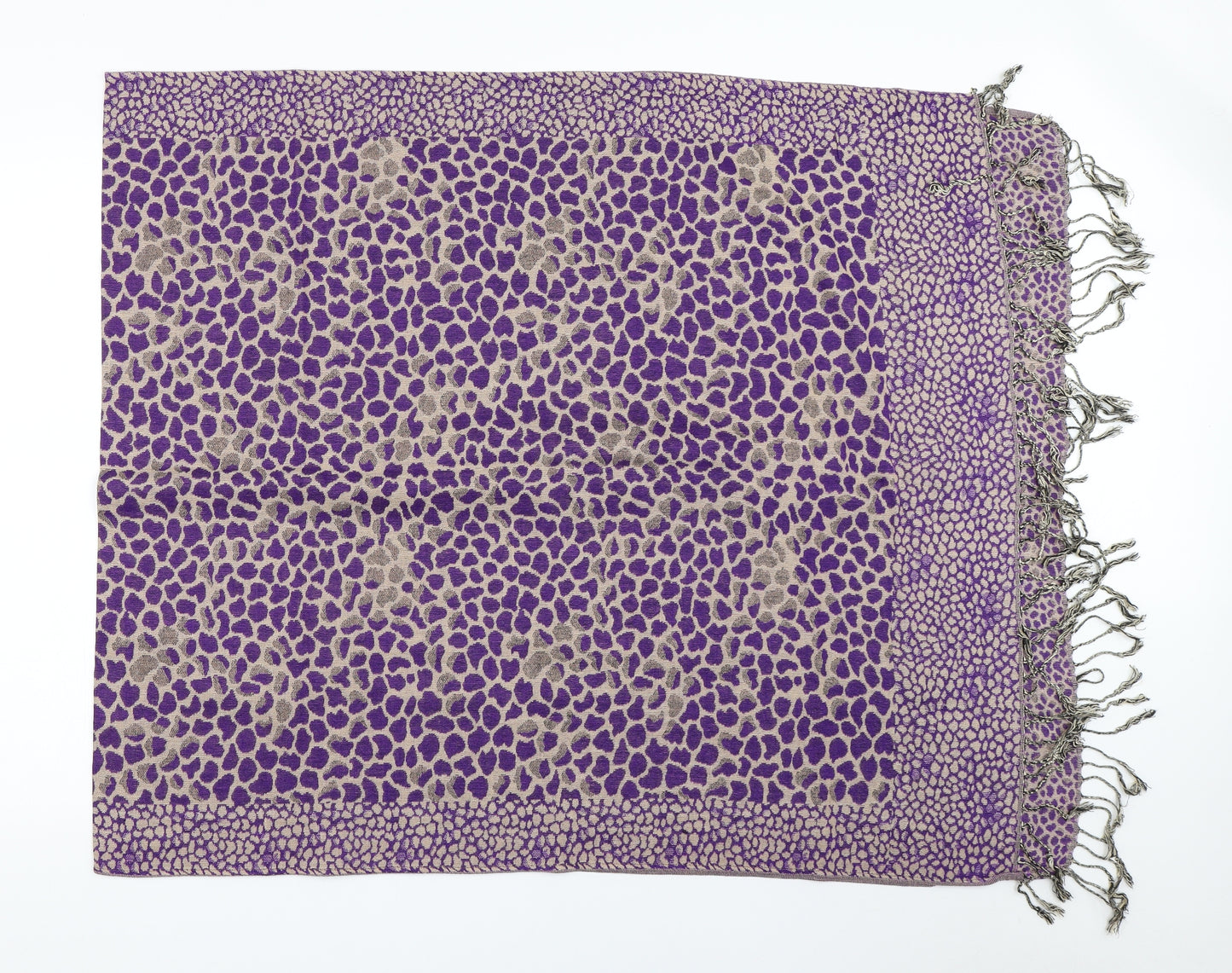 2 Chic Womens Purple Scarf