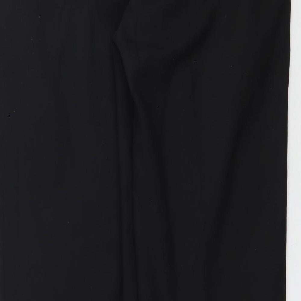 Burton Mens Black Trousers Size 32 L31 in - Work Office