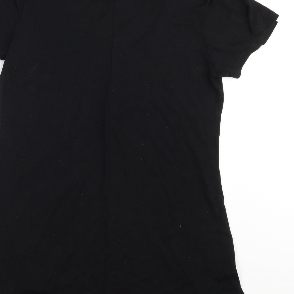 Atmosphere Womens Black Basic T-Shirt Size 8
