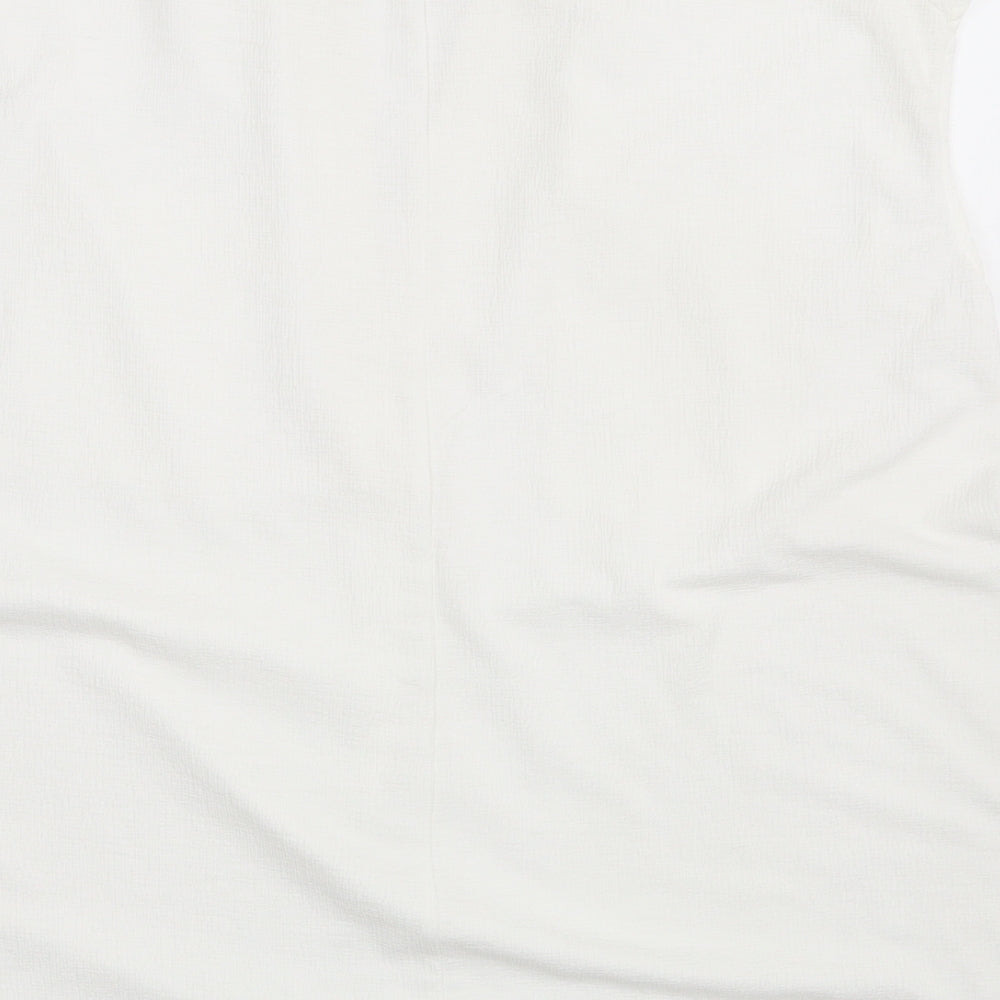 NEXT Womens Ivory Basic Blouse Size 14
