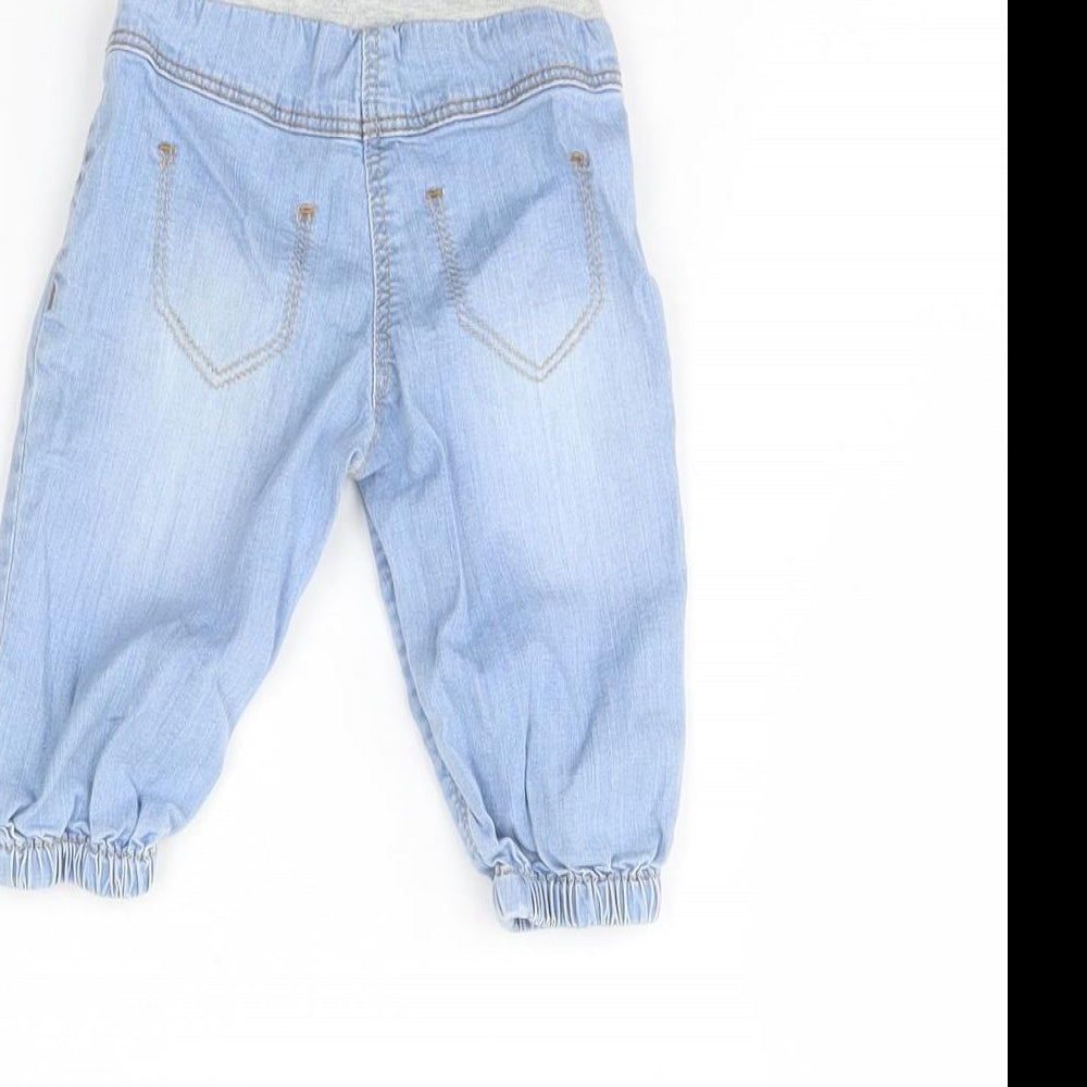 spirit Baby Blue Denim Capri Jeans Size 0-3 Months - 2 months