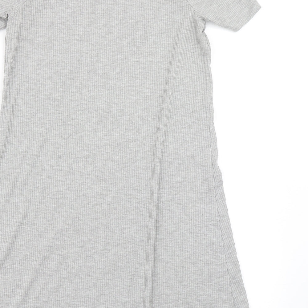 Divided Womens Grey Fit & Flare Size 10
