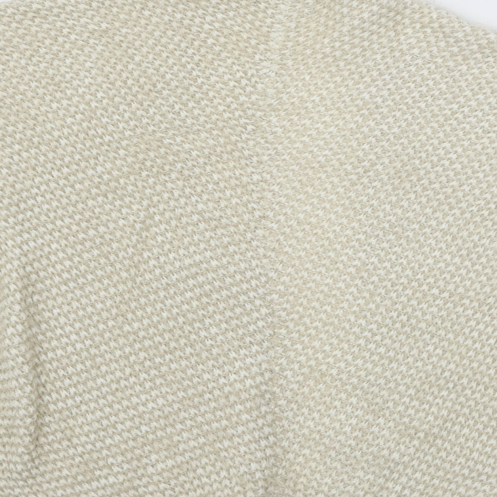 Select Womens Ivory Knit Cardigan Jumper Size S