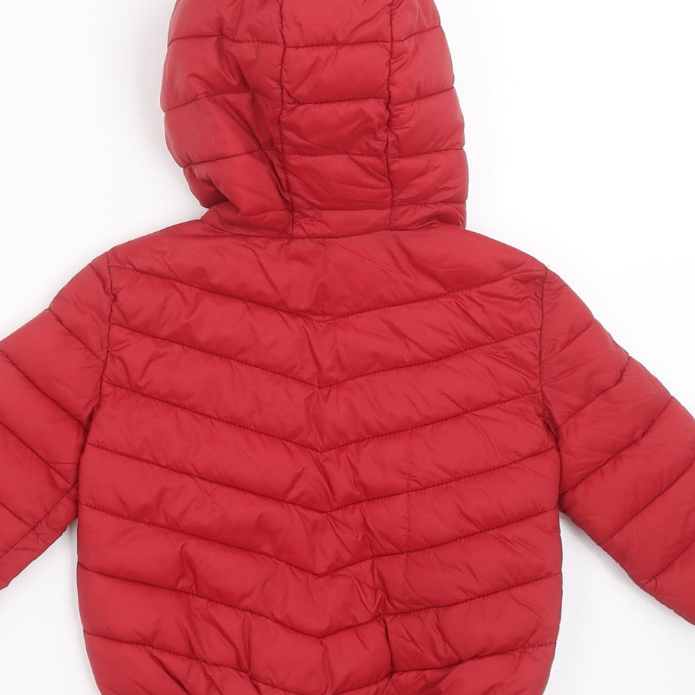 Dunnes Stores Baby Red Jacket Coat Size 6-9 Months