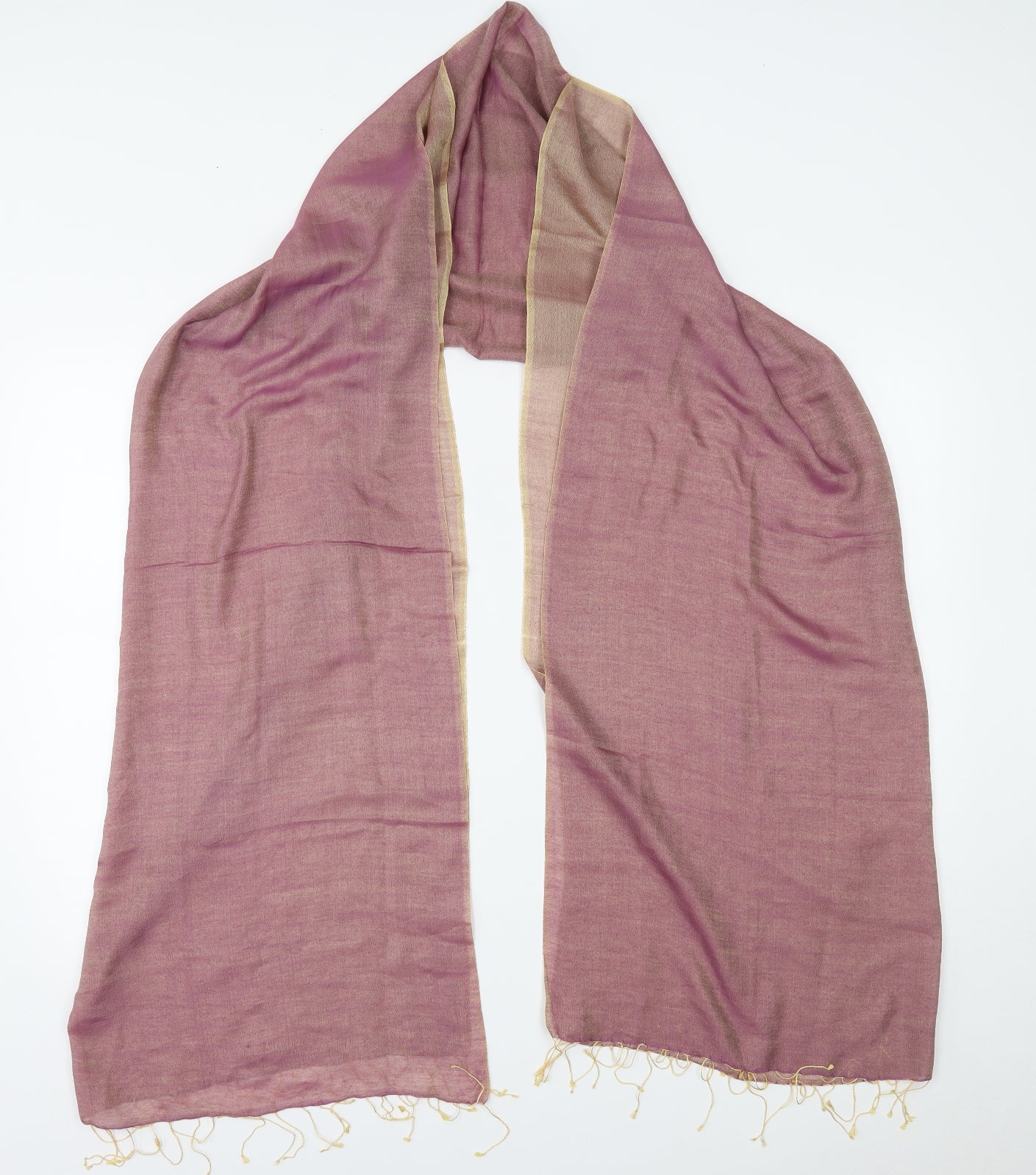 Preworn Womens Purple Scarf