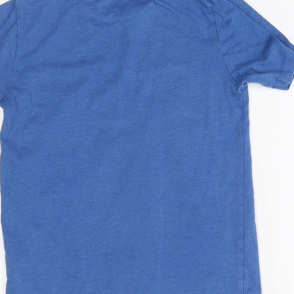 Matalan Boys Blue Basic T-Shirt Size 8 Years