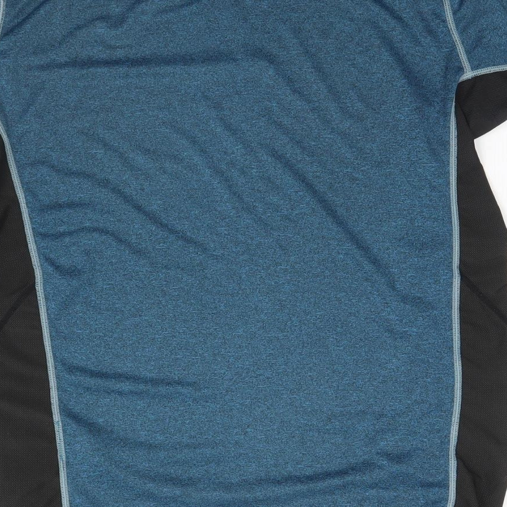 North Ridge Mens Blue Basic T-Shirt