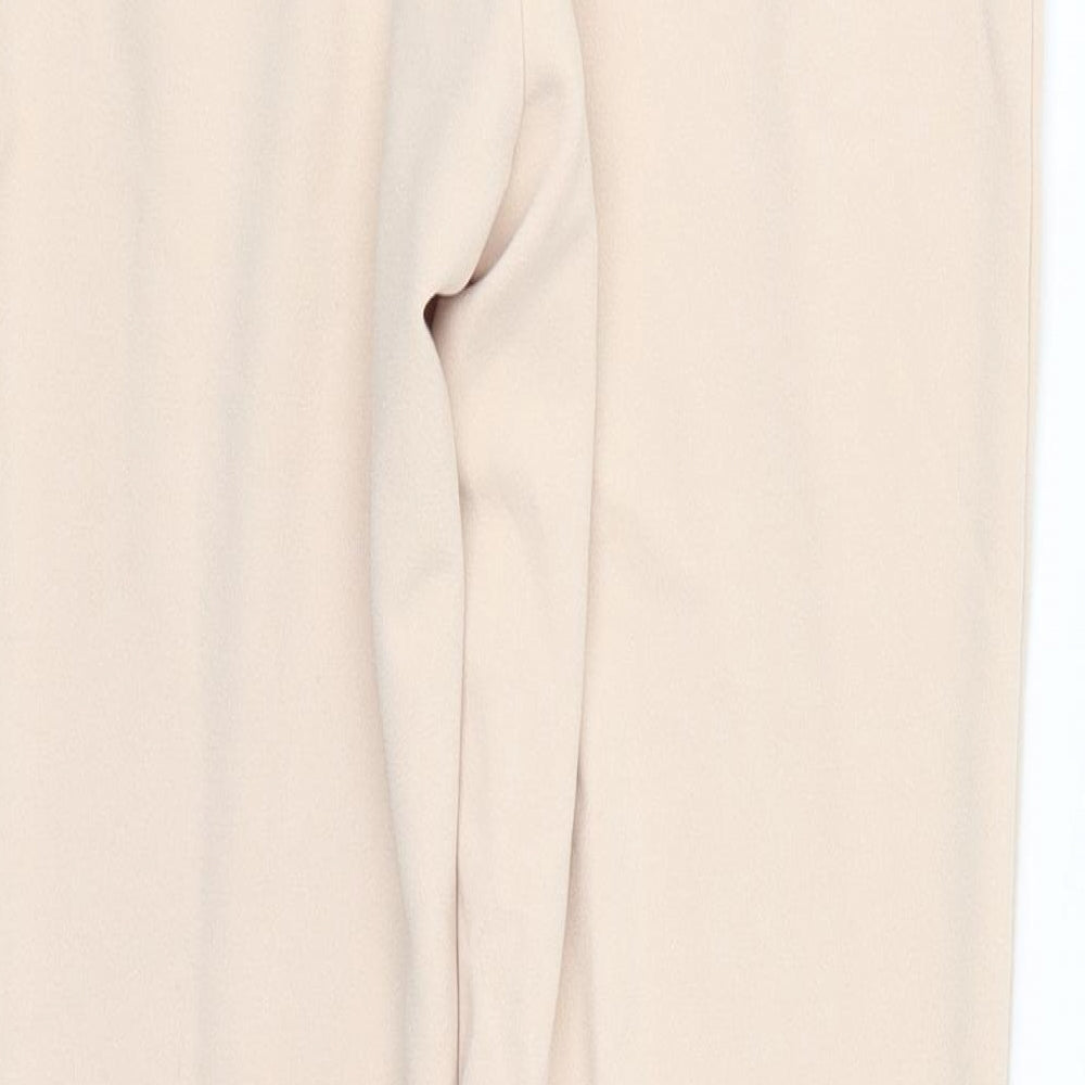 NaaNaa Womens Beige Trousers Size 8 L27 in