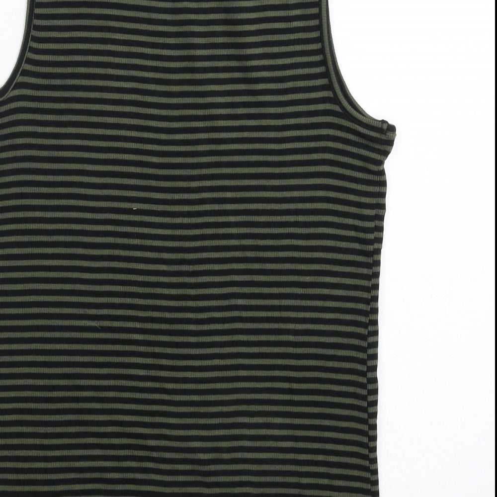 Gap Womens Multicoloured Striped Basic Tank Size S