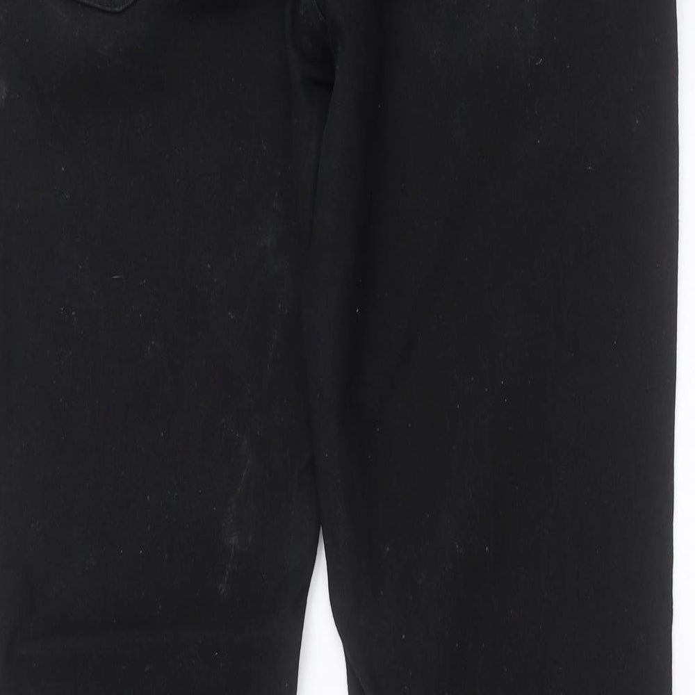 Primark Mens Black Denim Straight Jeans Size 34 in L32 in
