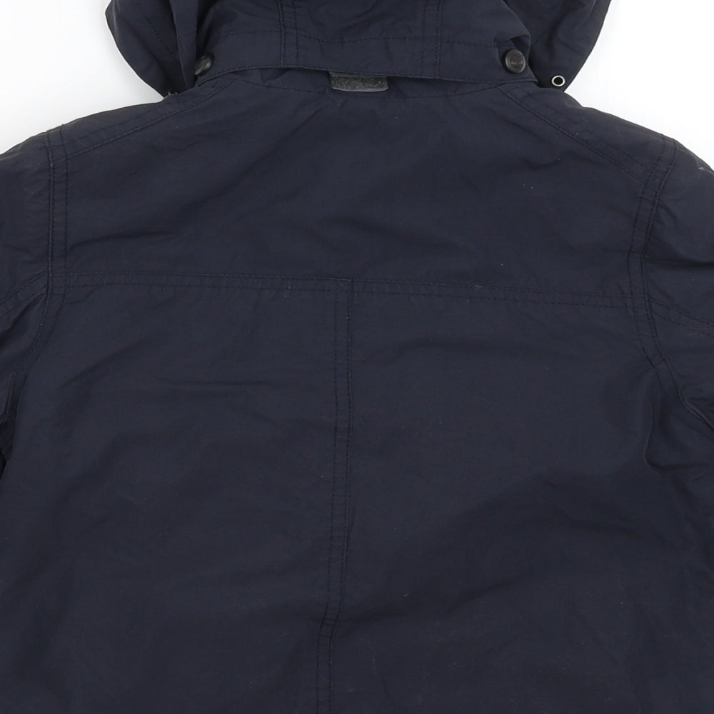 Timberland Boys Black Rain Coat Coat Size 5 Years