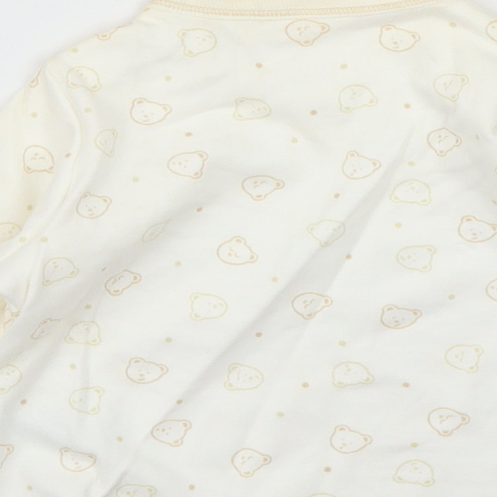 Mothercare Baby Beige Basic T-Shirt Size 3-6 Months
