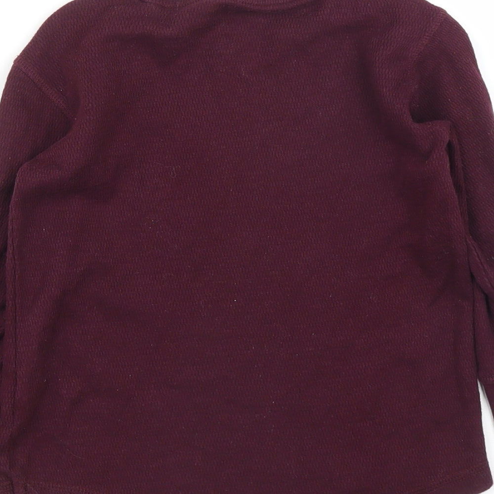 NEXT Boys Purple Pullover Jumper Size 3 Years
