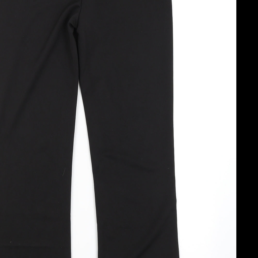 Preworn Womens Black Trousers Size 2XL L28 in