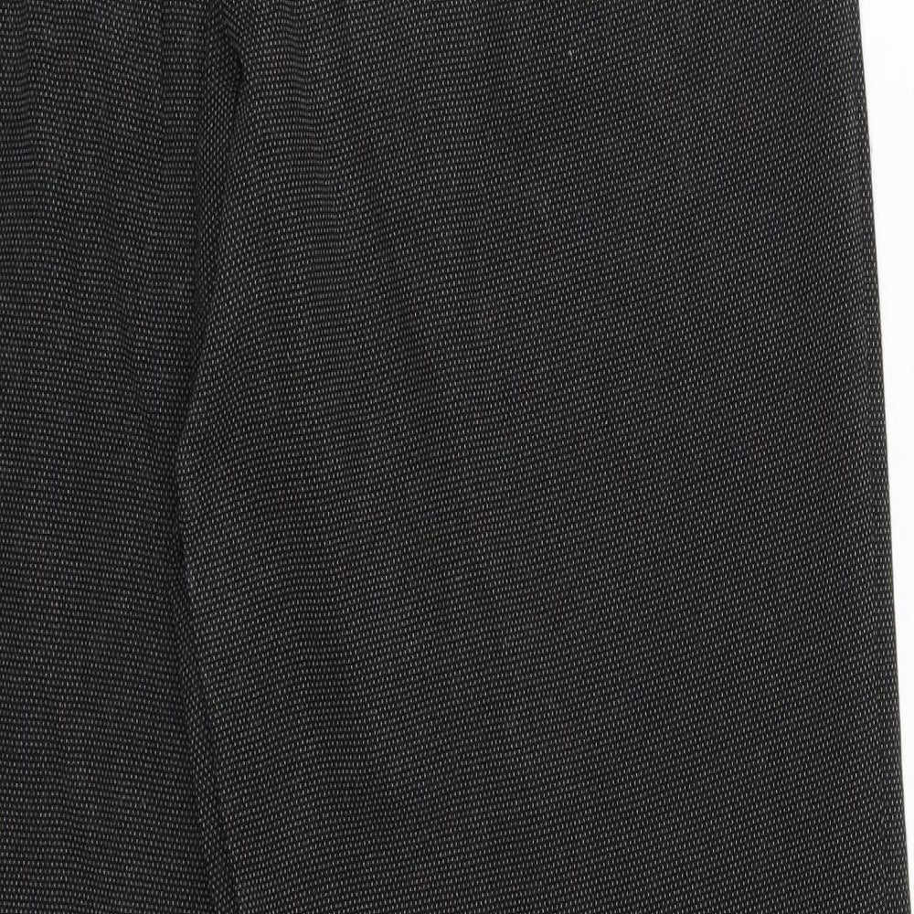 NEXT Womens Black Trousers Size 12 L31 in