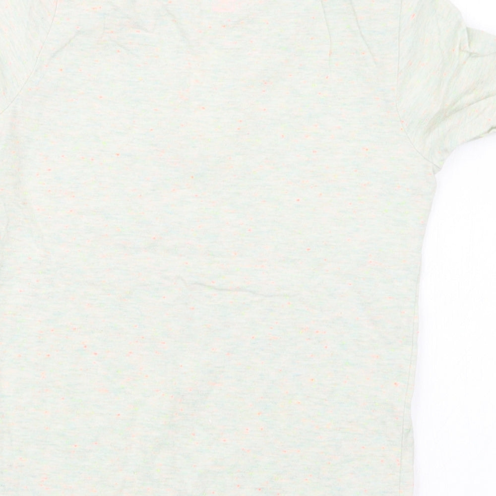 F&F Girls Green Basic T-Shirt Size 6-7 Years