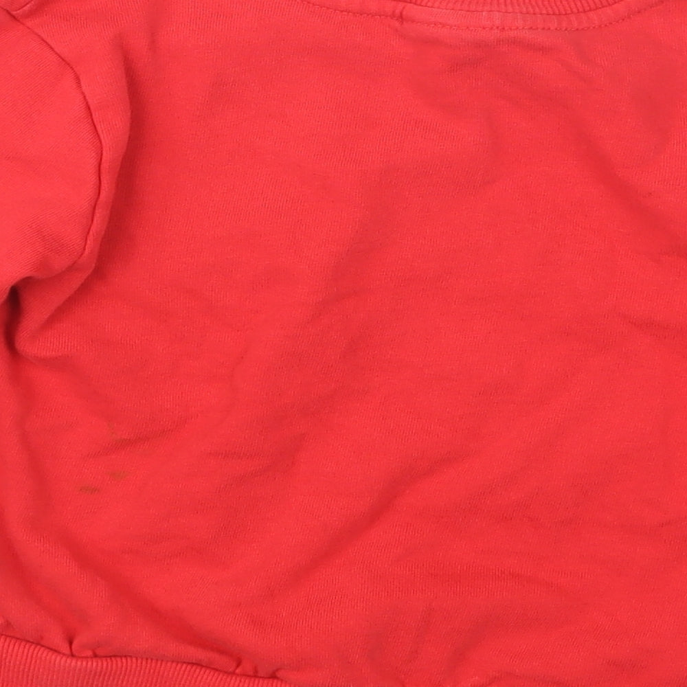 George Boys Red Pullover Jumper Size 3-4 Years - Toy Story