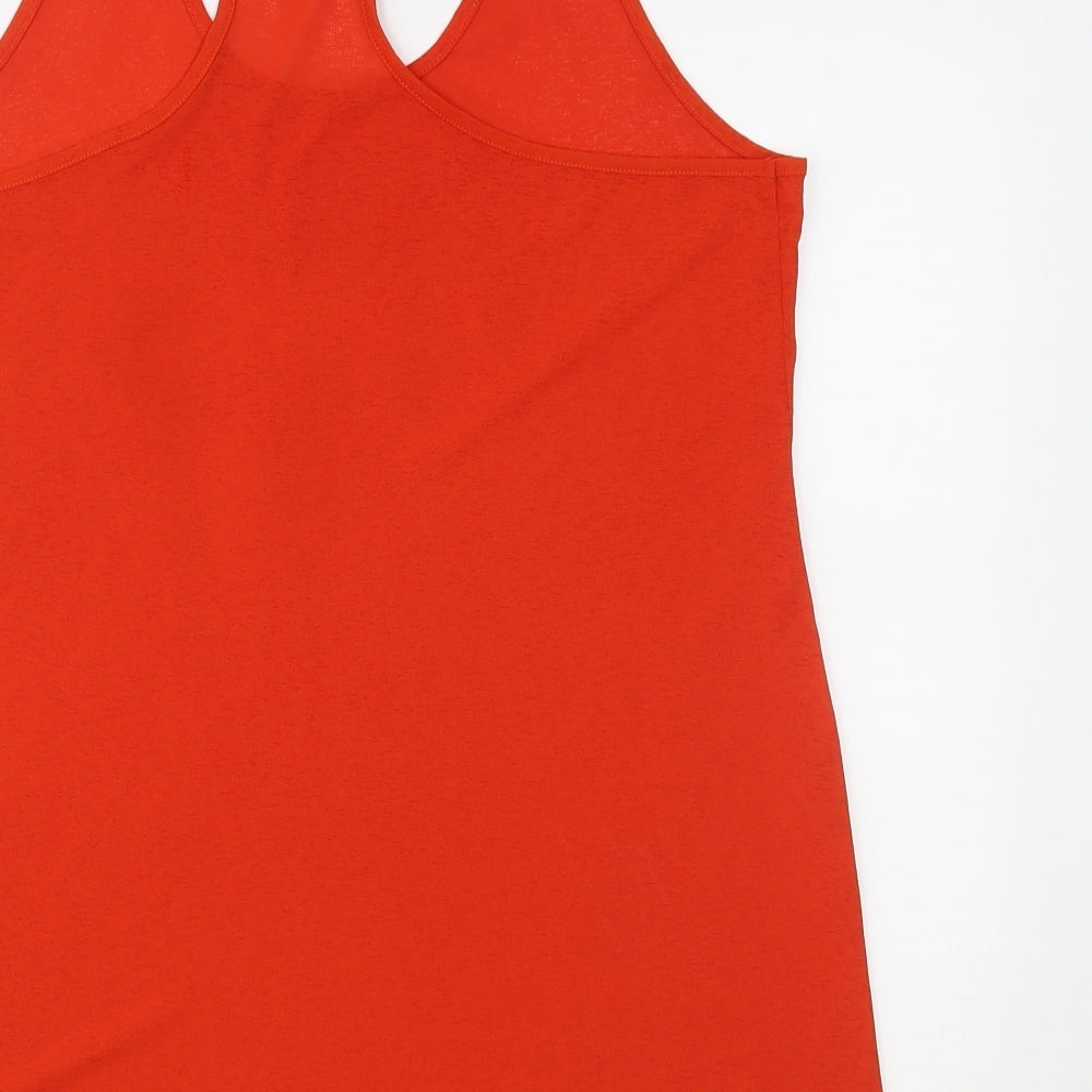NEXT Womens Orange Basic Tank Size 16