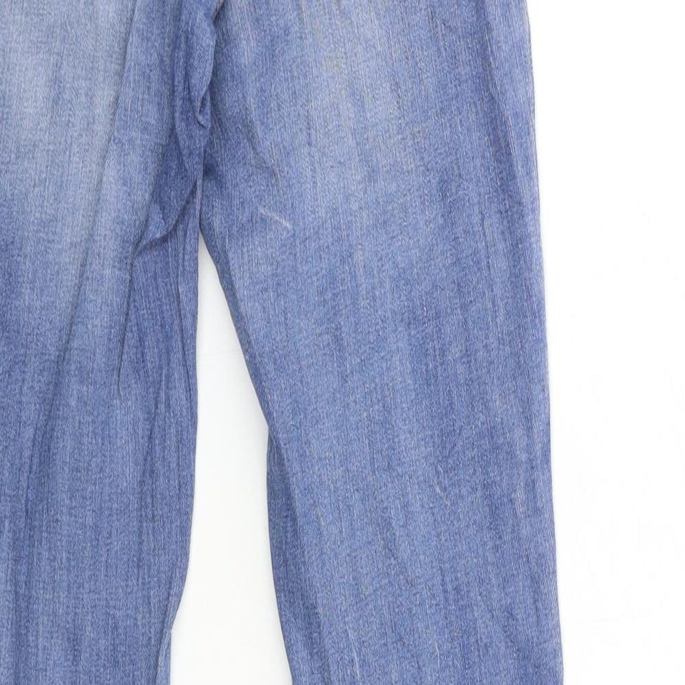 TALLY WEiJL Womens Blue Denim Skinny Jeans Size 6 L30 in