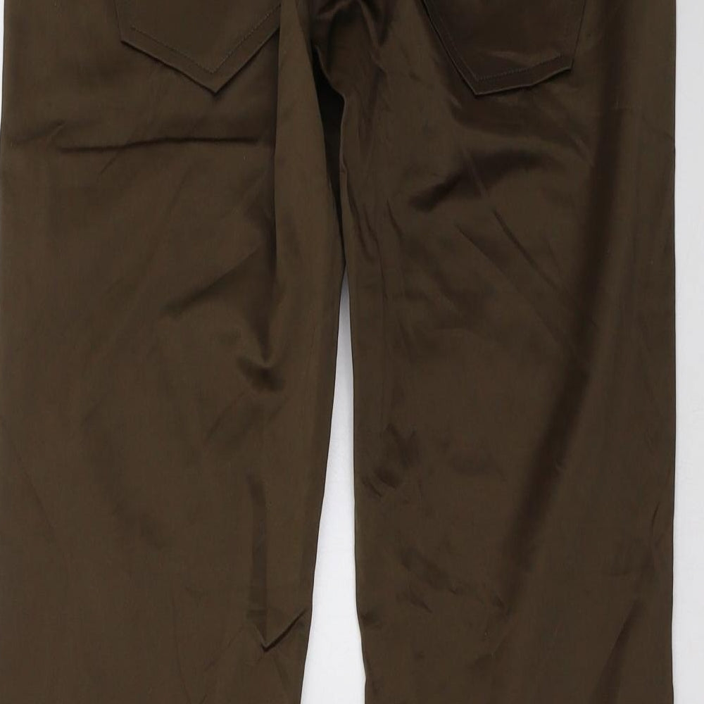 o&s Womens Green Trousers Size 32 L34 in