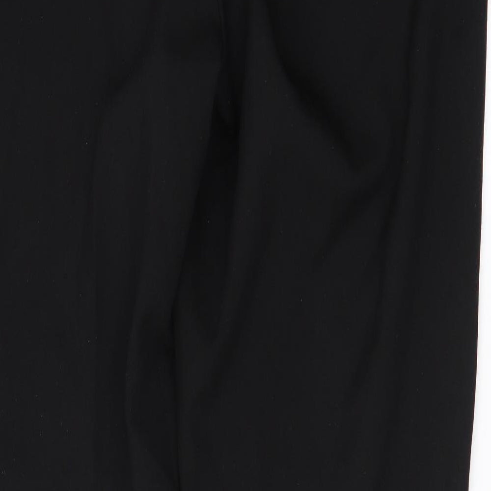 New Look Womens Black Trousers Size 14 L30 in