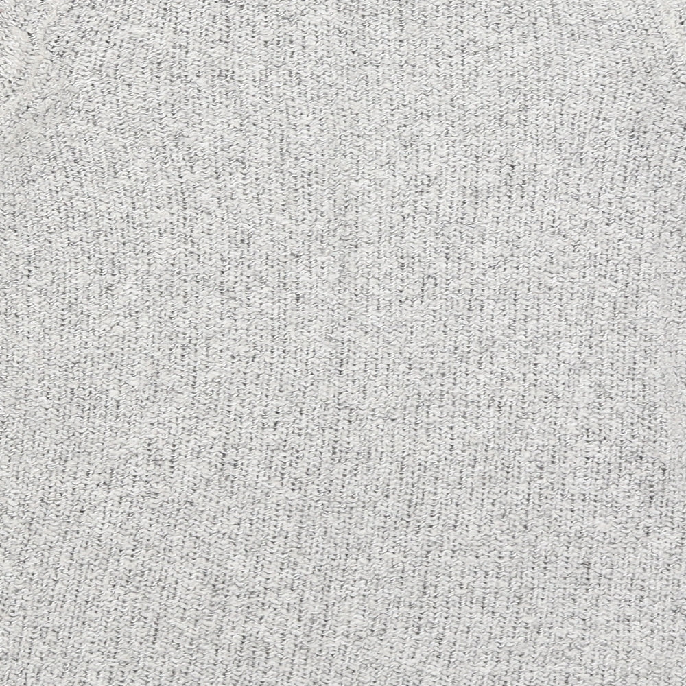 BM Collection Womens Grey Pullover Jumper Size S