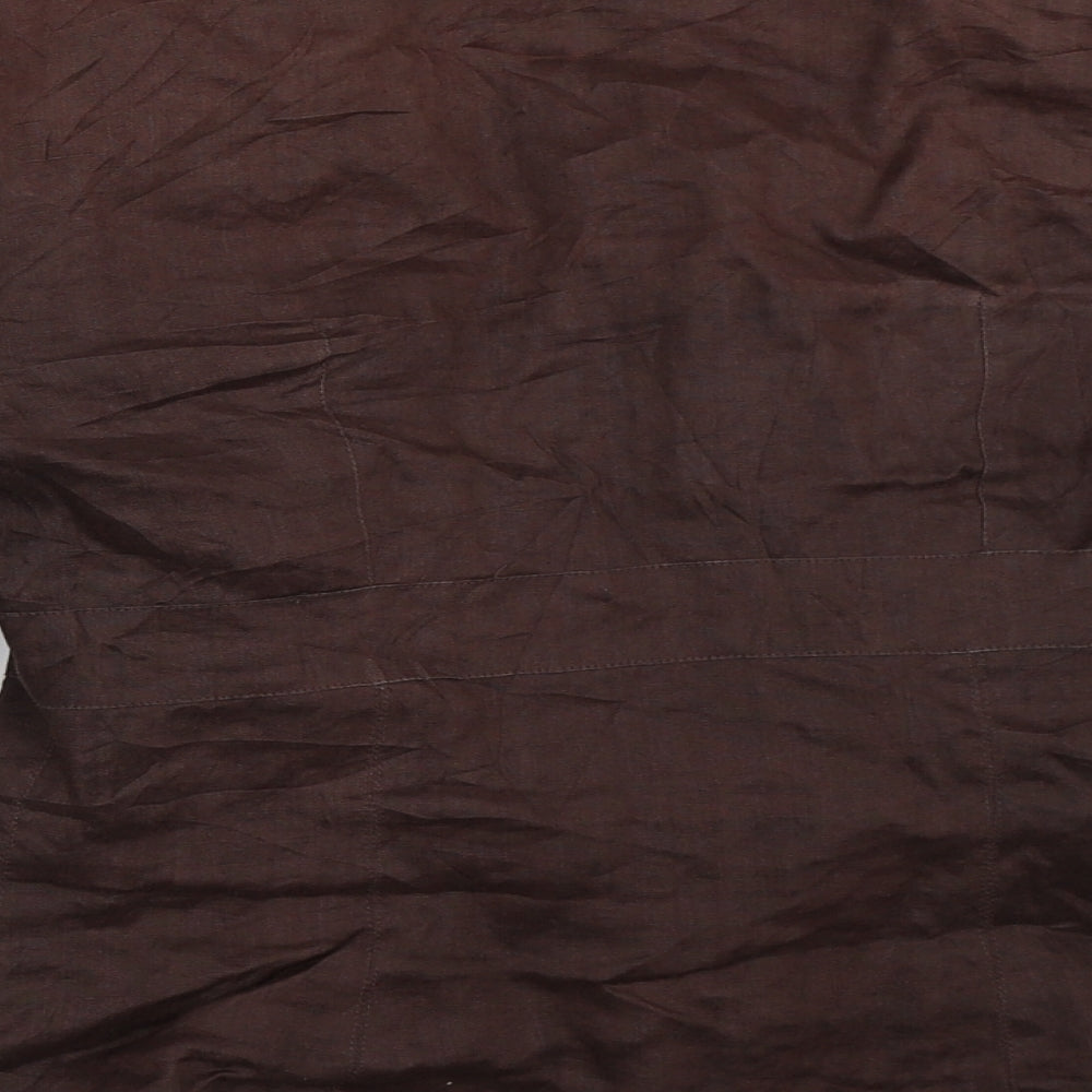 Promod Womens Brown Jacket Size 8