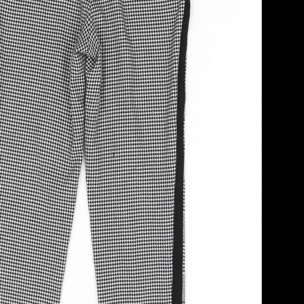 River Island Womens Multicoloured Geometric Trousers Size 10 L26 in
