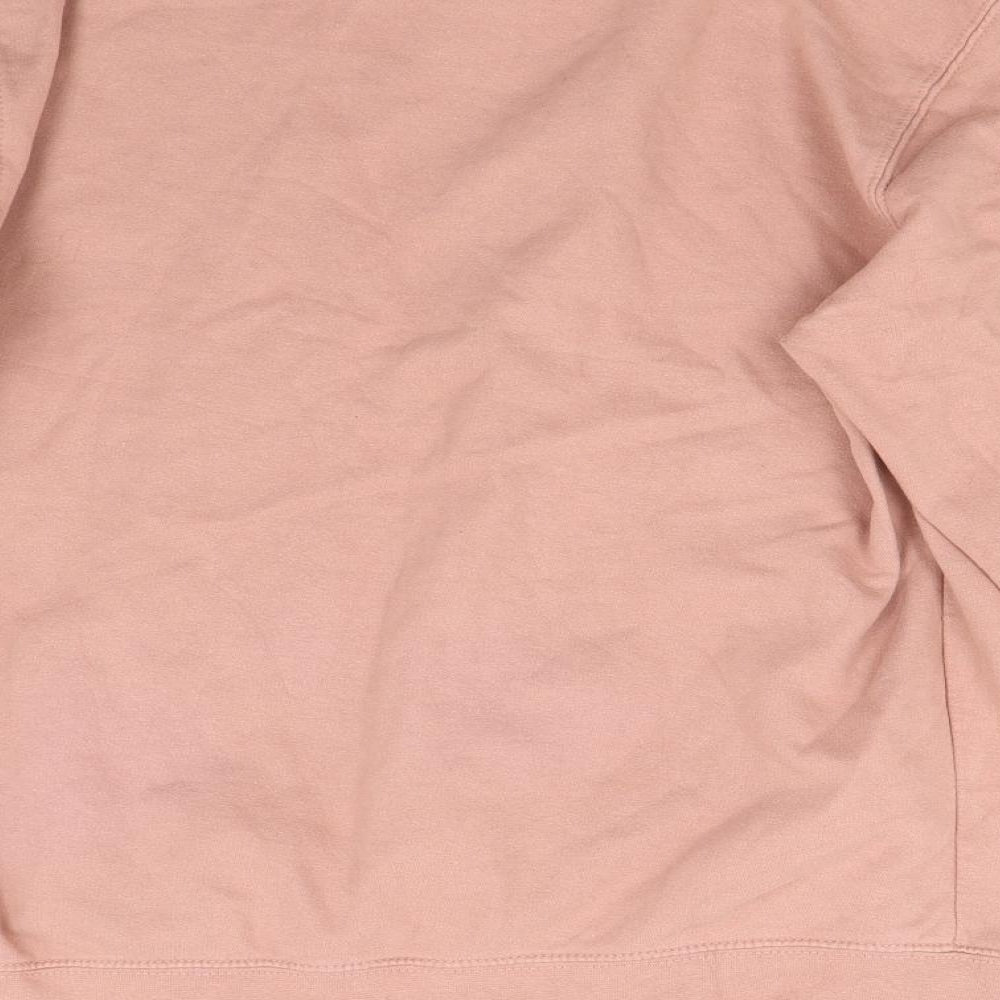 Just Hoods Womens Pink Pullover Sweatshirt Size M
