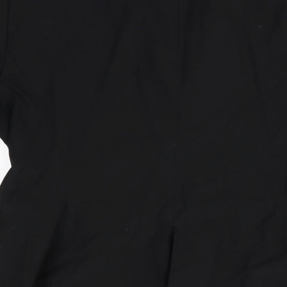 Zara Womens Black Jacket Suit Jacket Size 10