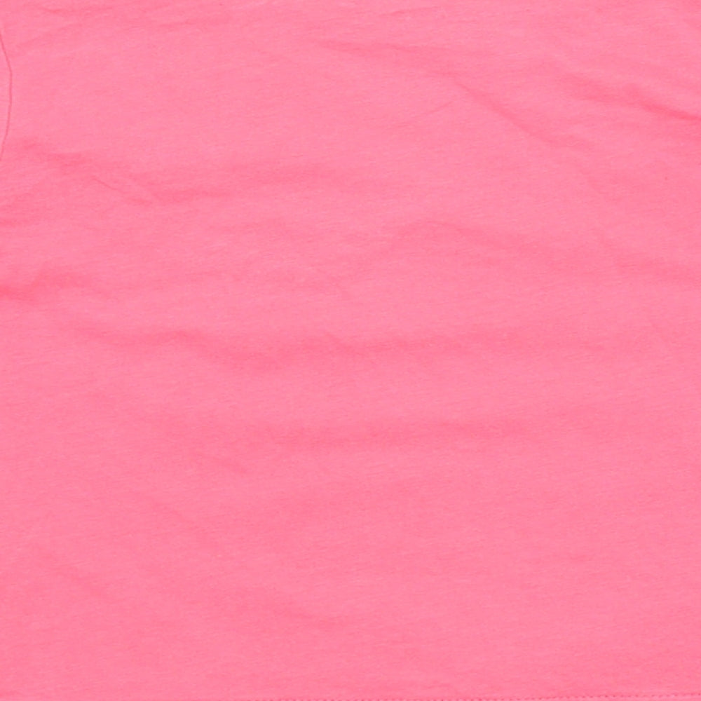 BABYGAP Girls Pink Basic T-Shirt Size 3 Years