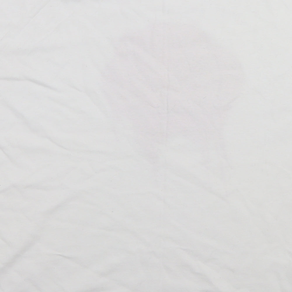 Boohoo Mens White T-Shirt Size M