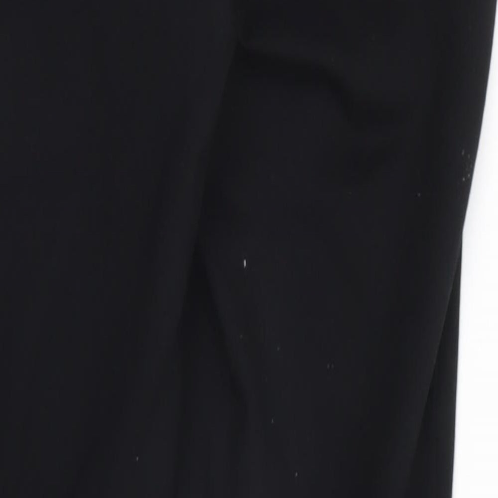 NEXT Womens Black Trousers Size 6 L26 in