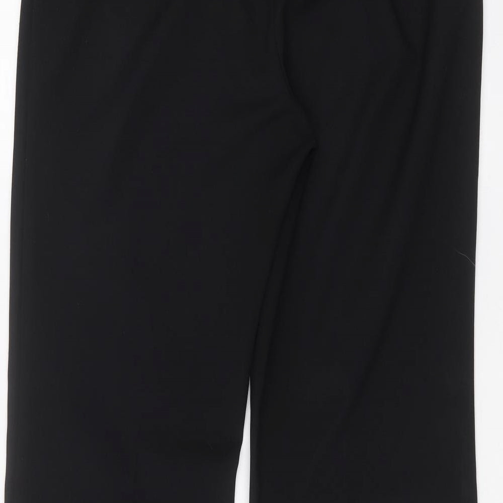 Marks and Spencer Womens Black Trousers Size 36 in L30 in