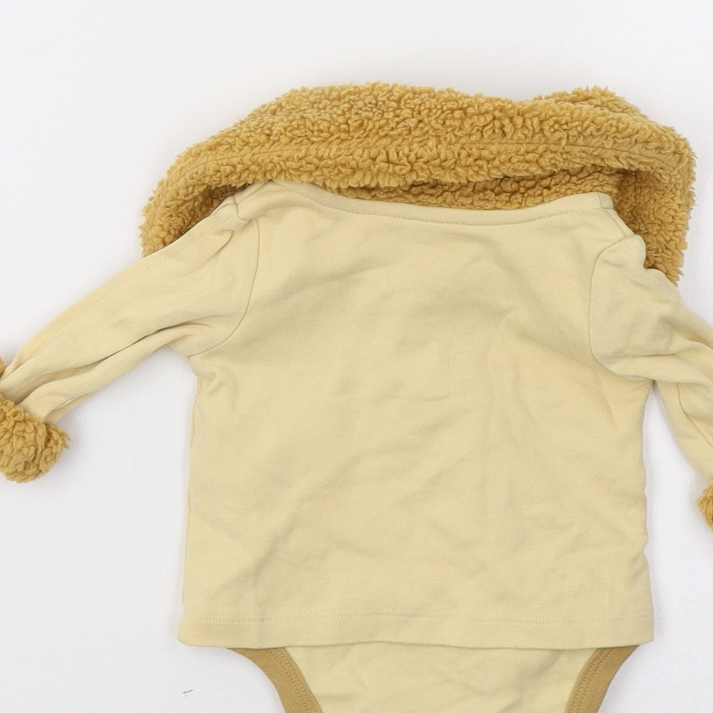 Disney Baby Beige Romper One-Piece Size 0-3 Months