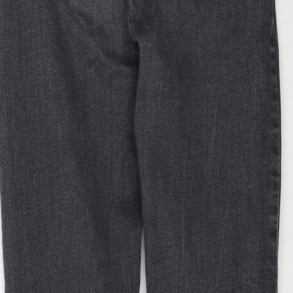 Preworn Womens Grey Denim Skinny Jeans Size 26 L26 in