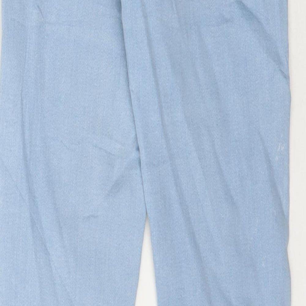 Bershka Womens Blue Denim Skinny Jeans Size 6 L30 in
