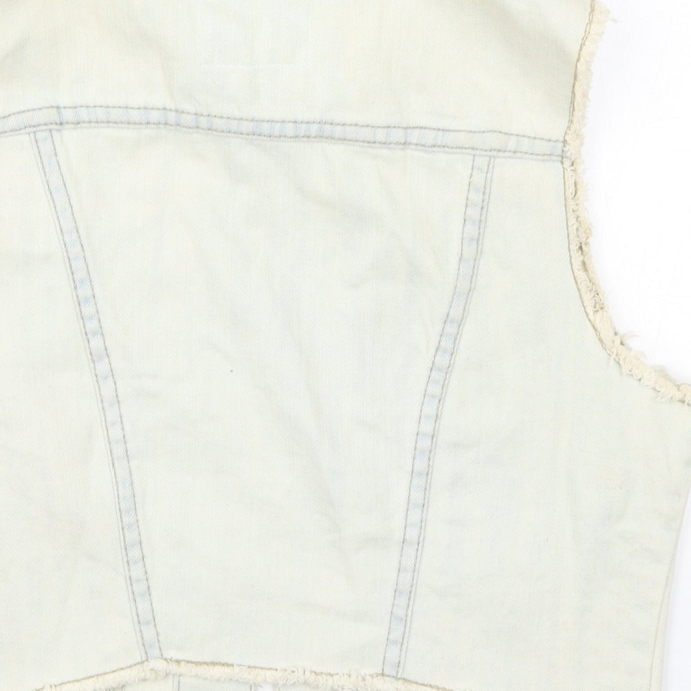 Denim Co Womens Blue Denim Jacket Size 10