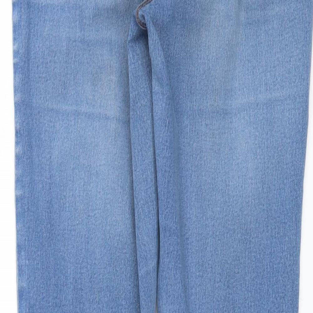 Papaya Womens Blue Denim Skinny Jeans Size 10 L27 in