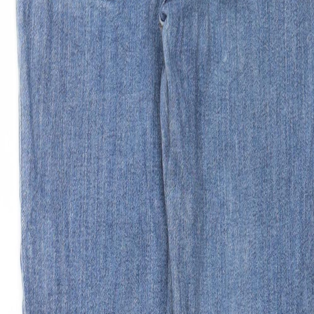 Zara Womens Blue Denim Skinny Jeans Size 26 in L28 in