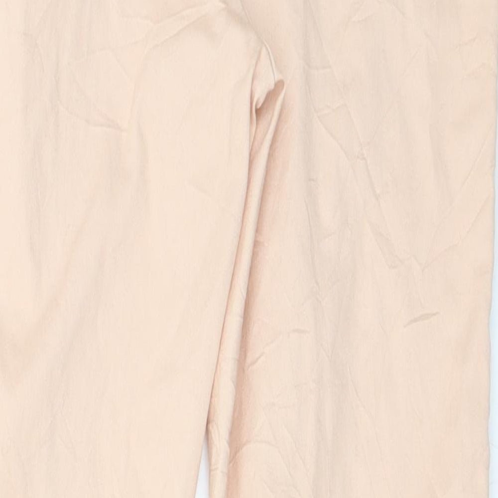 H&M Womens Pink Capri Trousers Size 38 L26.5 in
