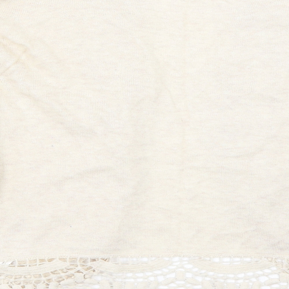 Atmosphere Womens Ivory Cardigan Jumper Size 12