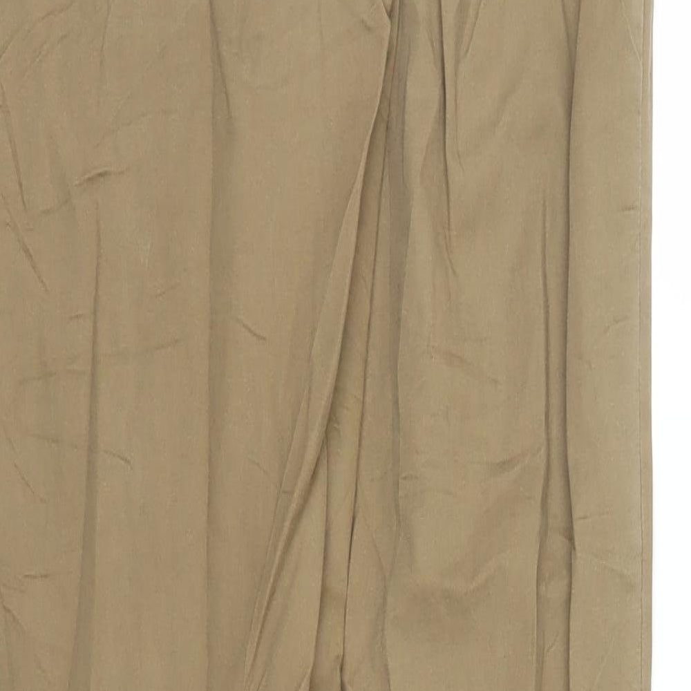Vera Moda Womens Beige Chino Trousers Size M L29 in