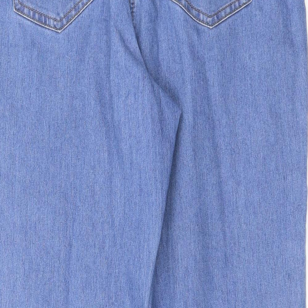 Bonmarché Womens Blue Bootcut Jeans Size 16 L28 in