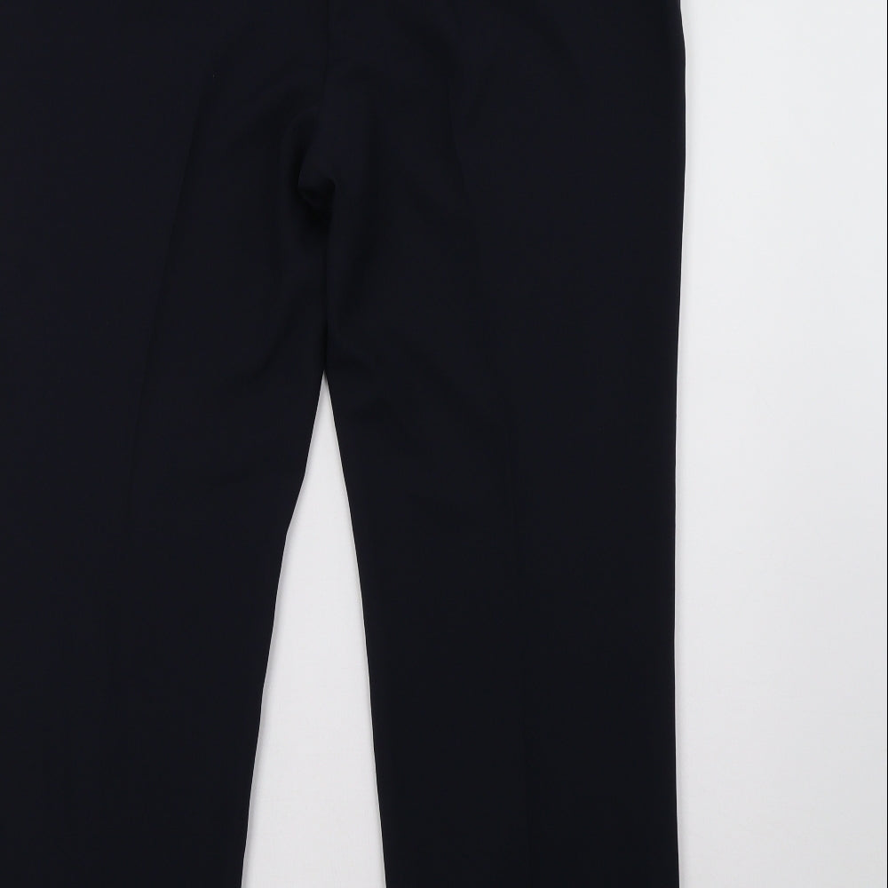 bonmarch Womens Blue Trousers Size 16 L32 in