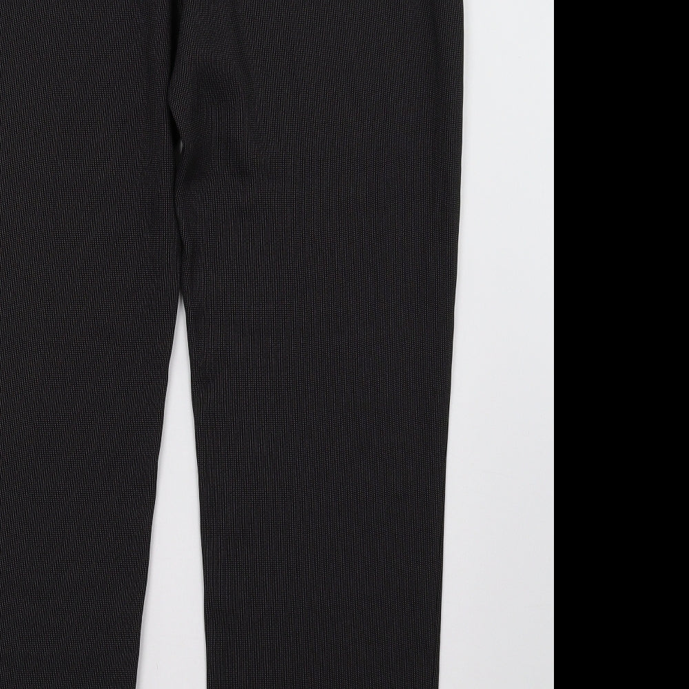 Just Elegance Womens Grey Trousers Size 14 L32 in