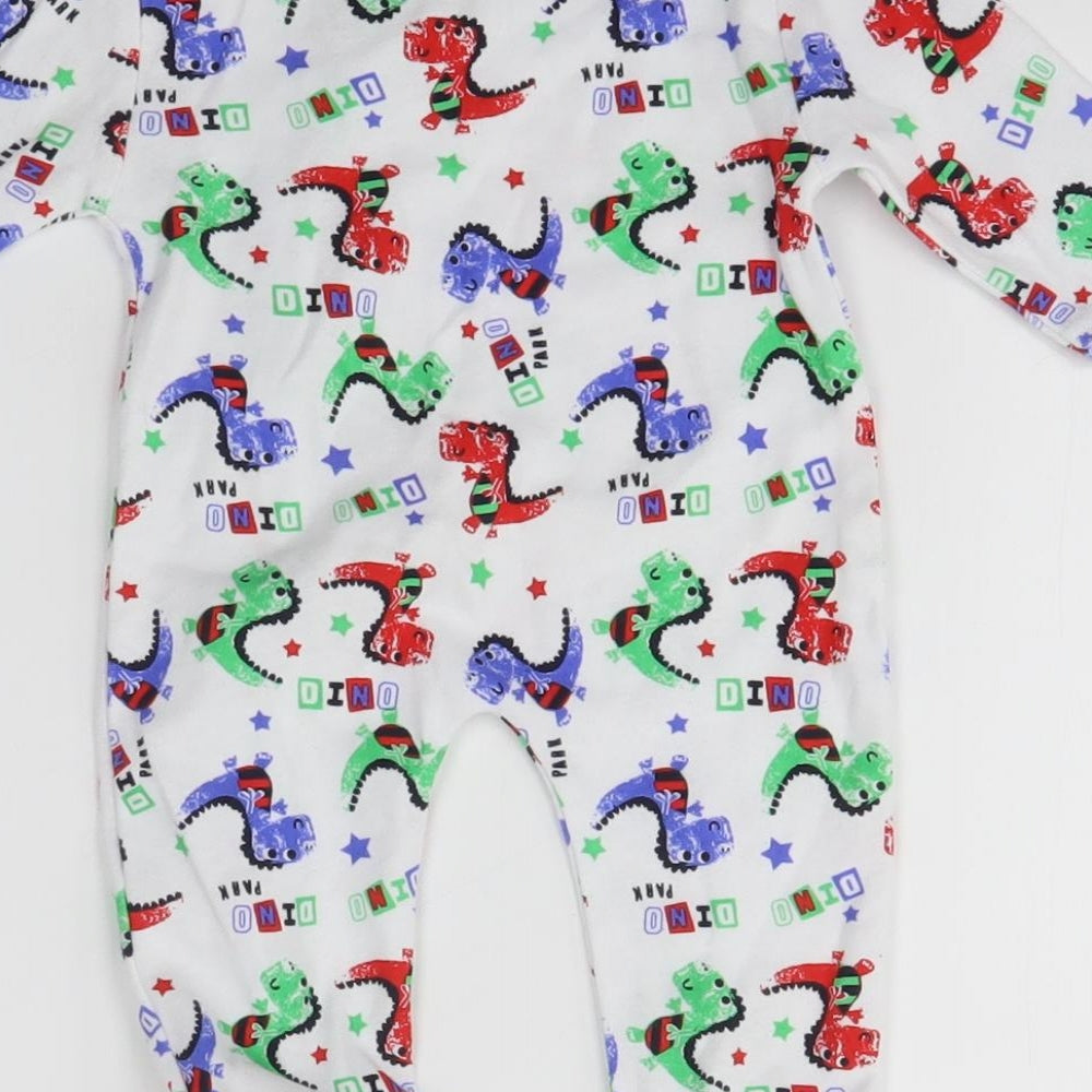 Pitter Patter Baby Multicoloured Babygrow One-Piece Size 0-3 Months