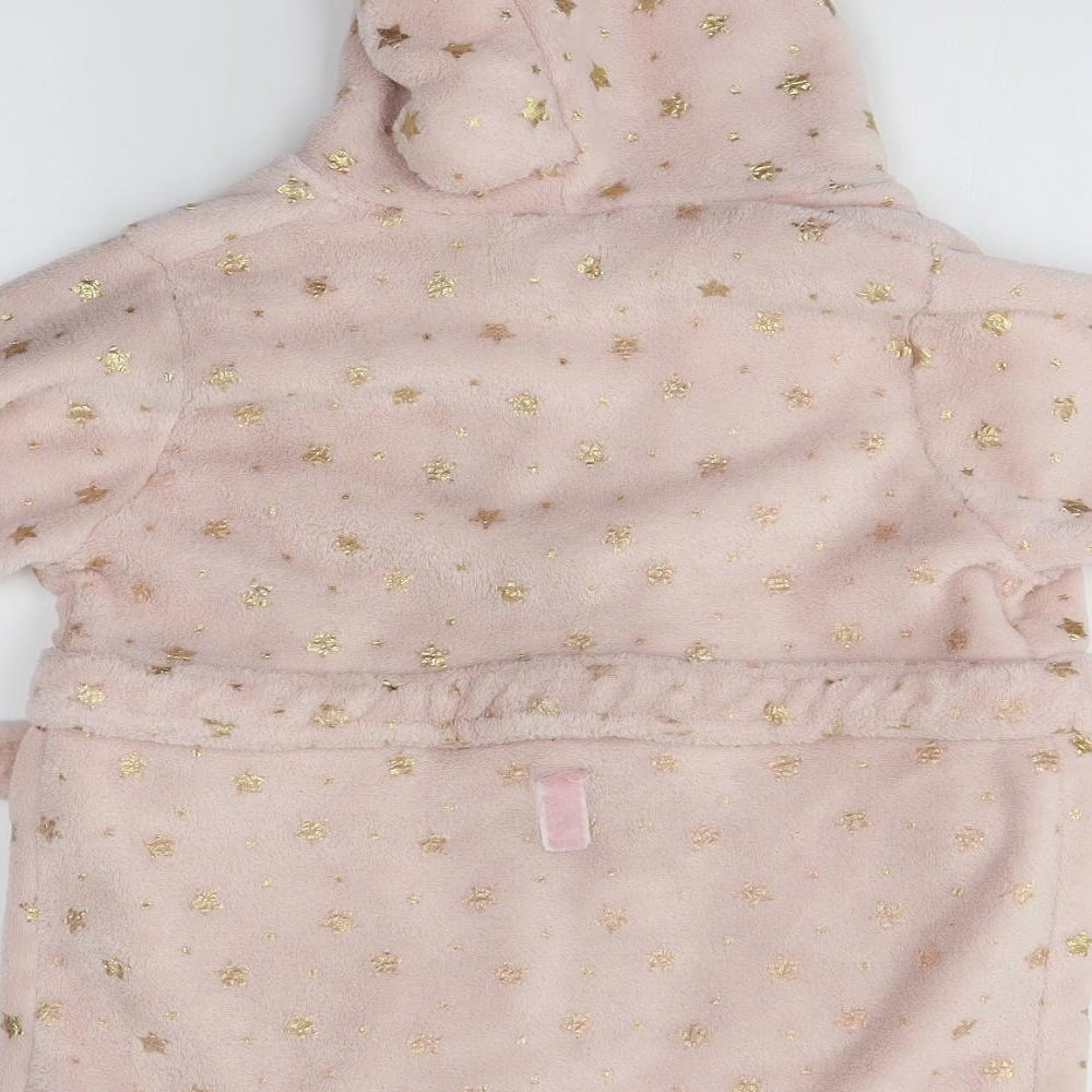 A2Z 4 kids Girls Pink Solid Top Robe Size 2-3 Years