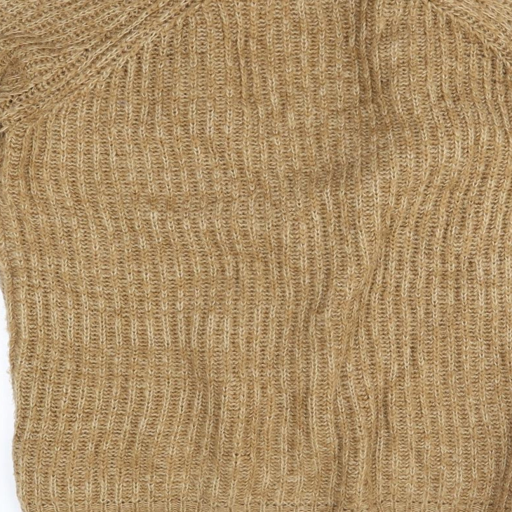 New Look Womens Beige Cardigan Jumper Size 12