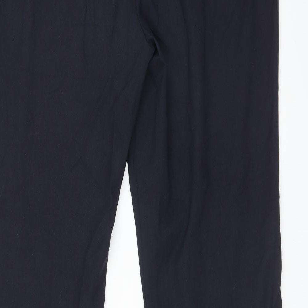 Yessica Womens Blue Trousers Size 14 L31 in